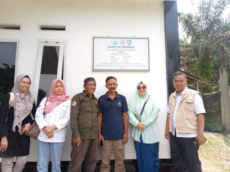 Klinik PHT Barokah Ilir Talo Dapat Kunjungan Kementerian Pertanian dan BPPTHP