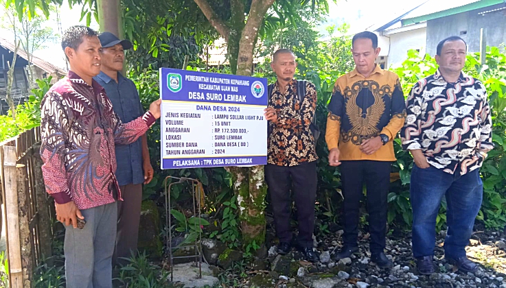 DD 2024, Pemdes Suro Lembak Fokuskan Pengadaan Lampu dan Gedung PAUD