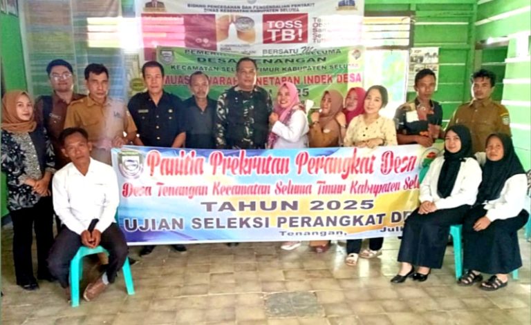 Perekrutan Dan Ujian Seleksi Perangkat Desa Tenangan Berjalan Tertib Dan Lancar