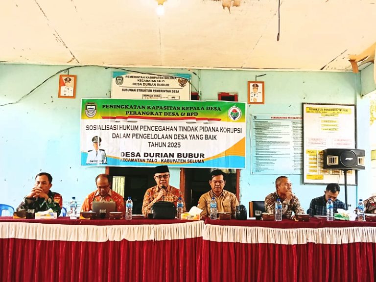 Tingkatan Kapasitas, Aparatur Dan BPD Desa Durian Bubur Laksanakan Pelatihan